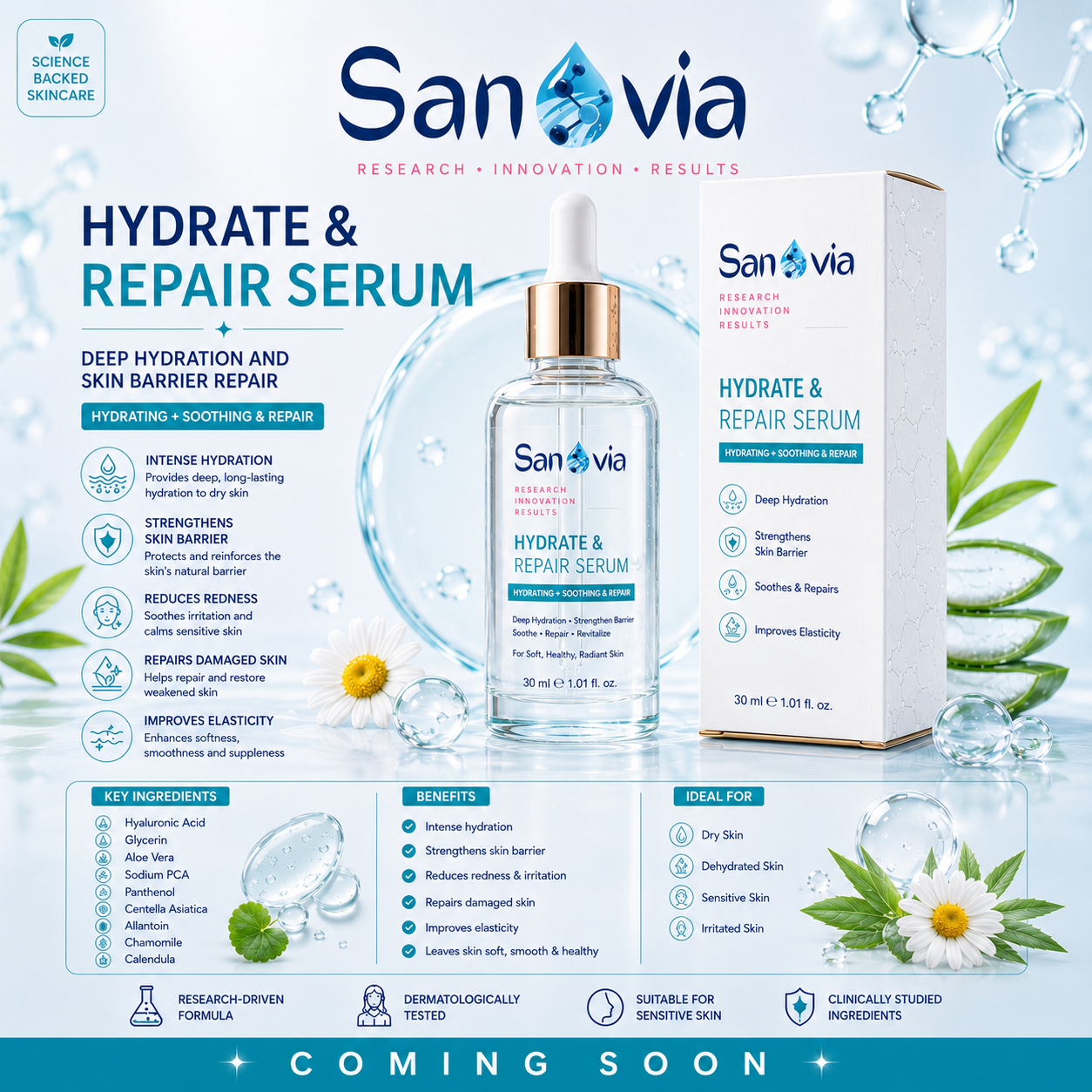Sanovia Hydrate & Repair Serum