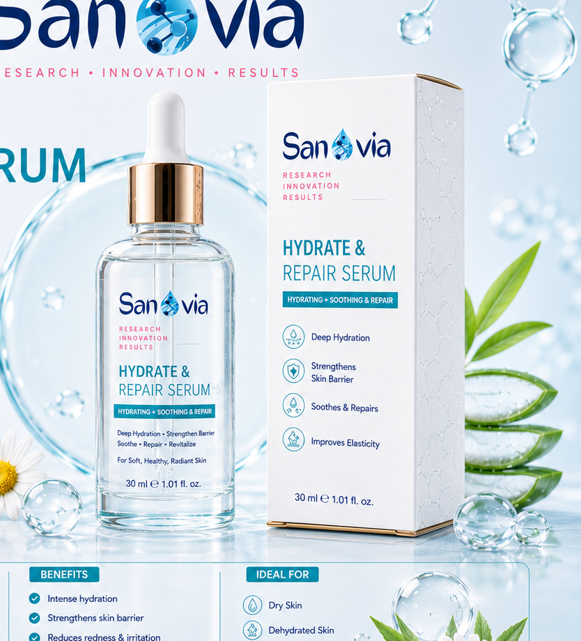 SANOVIA Hydrate & Repair Serum hero product